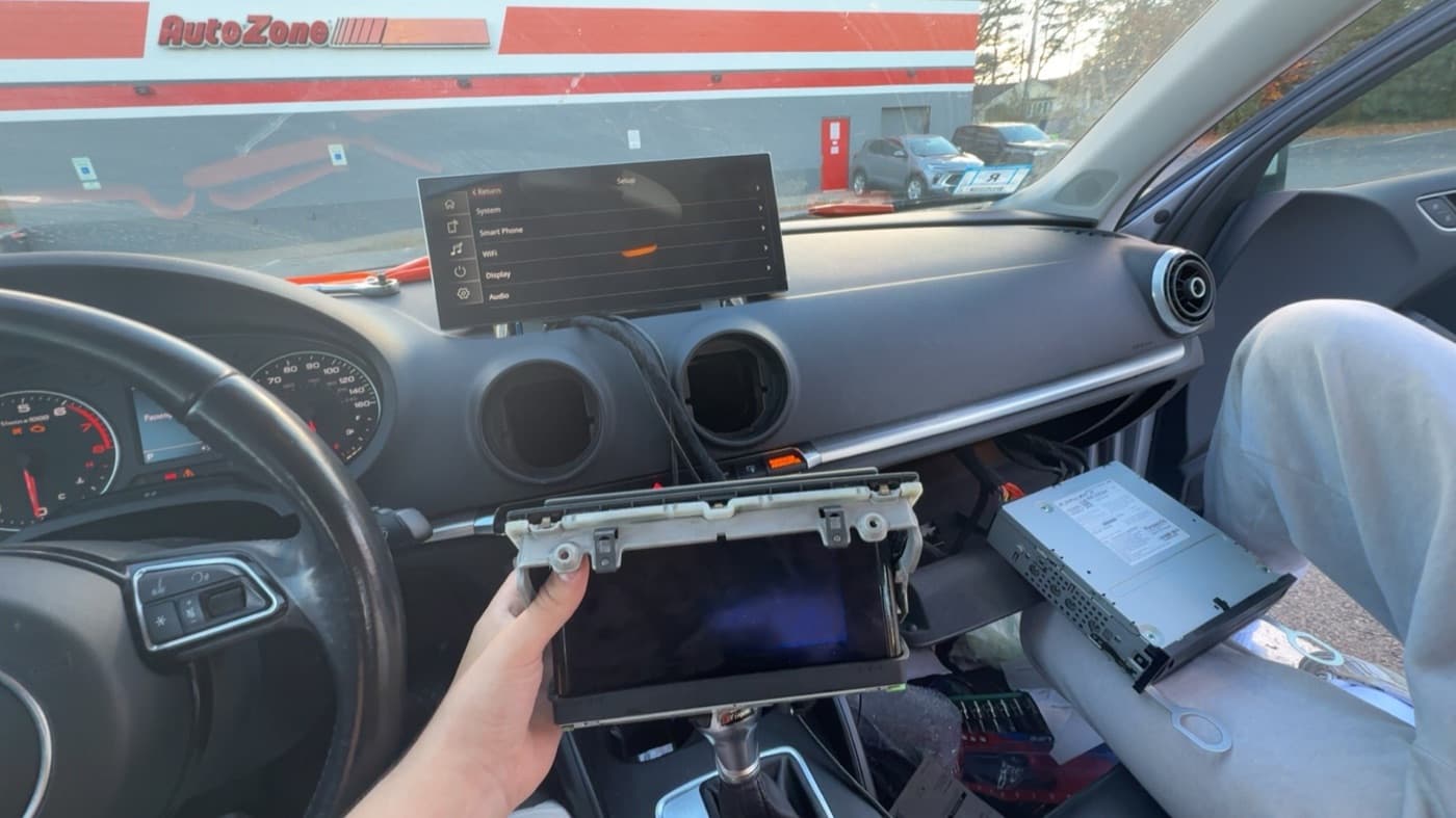 CarPlay retrofit project